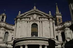 Images Dated 8th March 2009: Facade of Church of Our Lady of Peace. 17th century. Rome