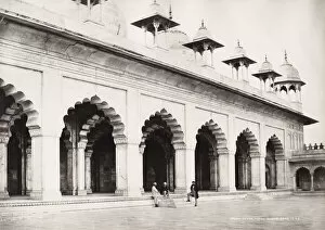 Agra Gallery: facade of the Moti Masjid, Agra, India