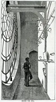 Dial Prints: Behind the face of Big Ben, Westminster, London 1878