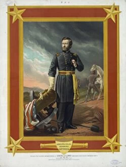 Battle Field Gallery: Facsimile of the celebrated antrobus portait of General U.S