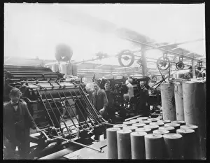 Drayton Prints: Factory Interior 1915