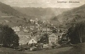 Factory in the Jizera Mountains, Eastern Europe