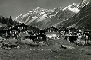 Valleys Prints: Fafleralp in the Lotschental, Switzerland