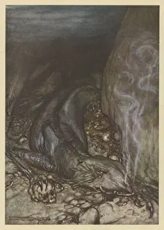 Stolen Prints: Fafner in Dragon Form