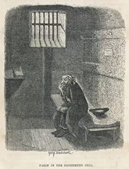 Oliver Collection: Fagin in Jail