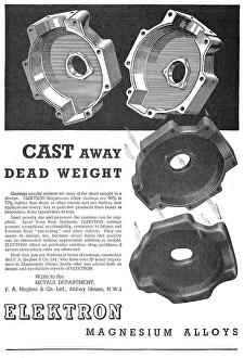 Hughes Prints: F.A.Hughes Elektron Magnesium Alloy Castings