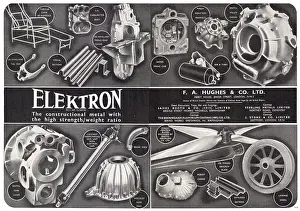 Hughes Prints: F.A.Hughes Elektron - Magnesium-Zirconium - Alloys