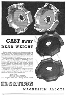 Hughes Prints: F.A.Hughes Elektron - Magnesium-Zirconium - Alloys
