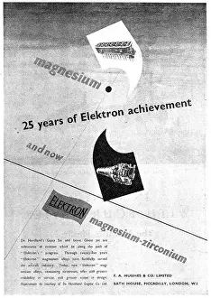 Hughes Prints: F.A.Hughes Elektron - Magnesium-Zirconium - Alloys
