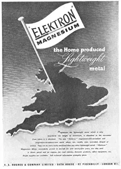 Hughes Prints: F.A.Hughes Elektron - Magnesium-Zirconium - Alloys