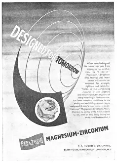 Hughes Prints: F.A.Hughes Elektron - Magnesium-Zirconium - Alloys