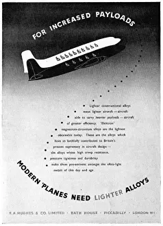 Hughes Prints: F.A.Hughes Elektron - Magnesium-Zirconium - Light Alloys