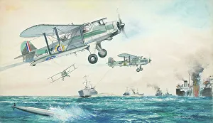 Bannister Prints: Fairey Albacores, WWII aircraft