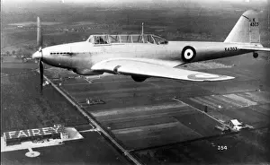 Hangar Prints: Fairey Battle first prototype K4303 The flight hangar