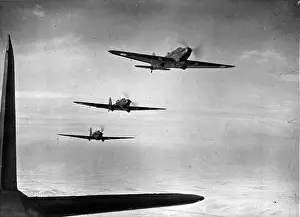 Three Fairey Battles over France February 1940