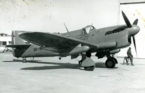 Fairey Firefly TT1, SE-BR?, target tug operated by Svens?