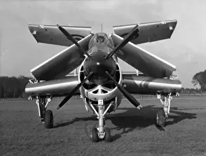Gannet Prints: Fairey Gannet AS1 with wings folded