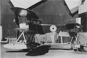 Biplanes Prints: Fairey Hamble Baby single-seat floatplane