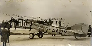 Davies Prints: Fairey IIIF, G-aBY, which was flown by F / O C G Davies