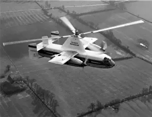 Fairey Rotodyne XE521 from the front upper quarter