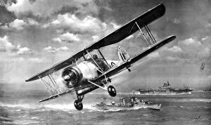 Images Dated 18th October 2004: Fairey Swordfish Torpedo-Bomber; Second World War, 1941