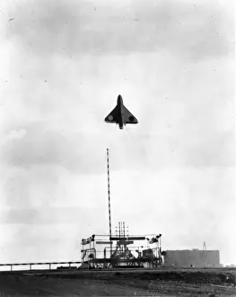 Fairey VTO delta-winged research missile under test