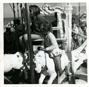 Fairground Carousel, Hythe, Hampshire