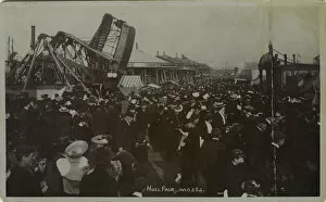 Fairground, Hull, Yorkshire, England. Date: 1919