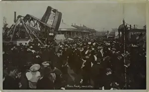 Fairground, Hull, Yorkshire, England. Date: 1919