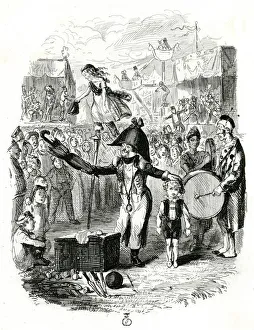 Stilt Collection: Fairground scene - Christophers First Appearance in public