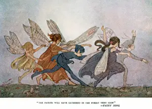 Gathered Prints: The fairies will have gathered in the forest very soon