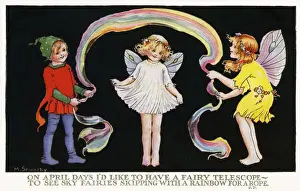 Fairies skipping