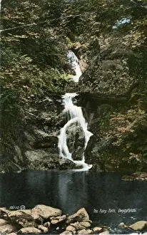 Conwy Prints: The Fairy Falls, Dwygyfylchi, Clwyd - Conwy