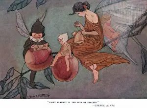 Peaches Prints: Fairy flannel is the skin of peaches