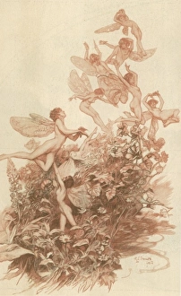 Fairies Gallery: Fairy Frolic by G. L. Stampa