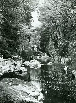 Images Dated 17th May 2021: Fairy Glen, Betws-y-Coed, North Wales