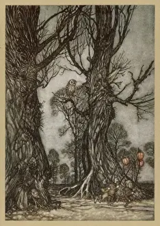 Barrie Prints: Fairy Lantern Bearers