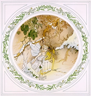 Fairies Gallery: Fairy leaves her home amid the roots