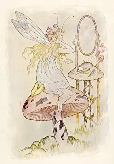 Fairy Looking in Mirror