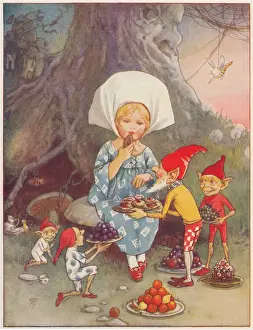 Elves Prints: Fairy picnic