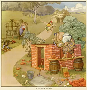 Bricklayer Gallery: Fairy tale, The Three Little Pigs