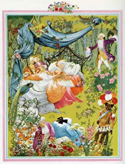 Pauline Gallery: Fairy Tales of Summer - Sleeping Beauty by Pauline Baynes