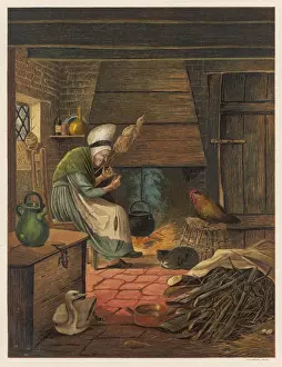 Duckling Prints: Fairy tales: the ugly ducking in the old womans cottage