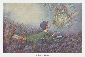 Toadstool Prints: A Fairy Vision