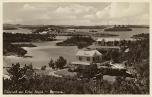 Fairyland Prints: Fairyland and Great Sound - Bermuda