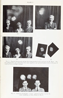 Images Dated 10th July 2017: Faked Spirit photographs