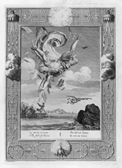 Flies Prints: The Fall of Icarus