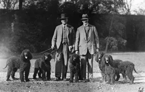 Spaniels Prints: FALL / IRISH WATER / OWNER