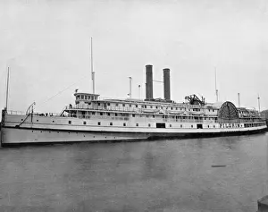 Fall River Line Steamer Pilgrim, Massachusetts, USA