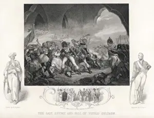 Tippoo Prints: Fall of Tippoo Sahib